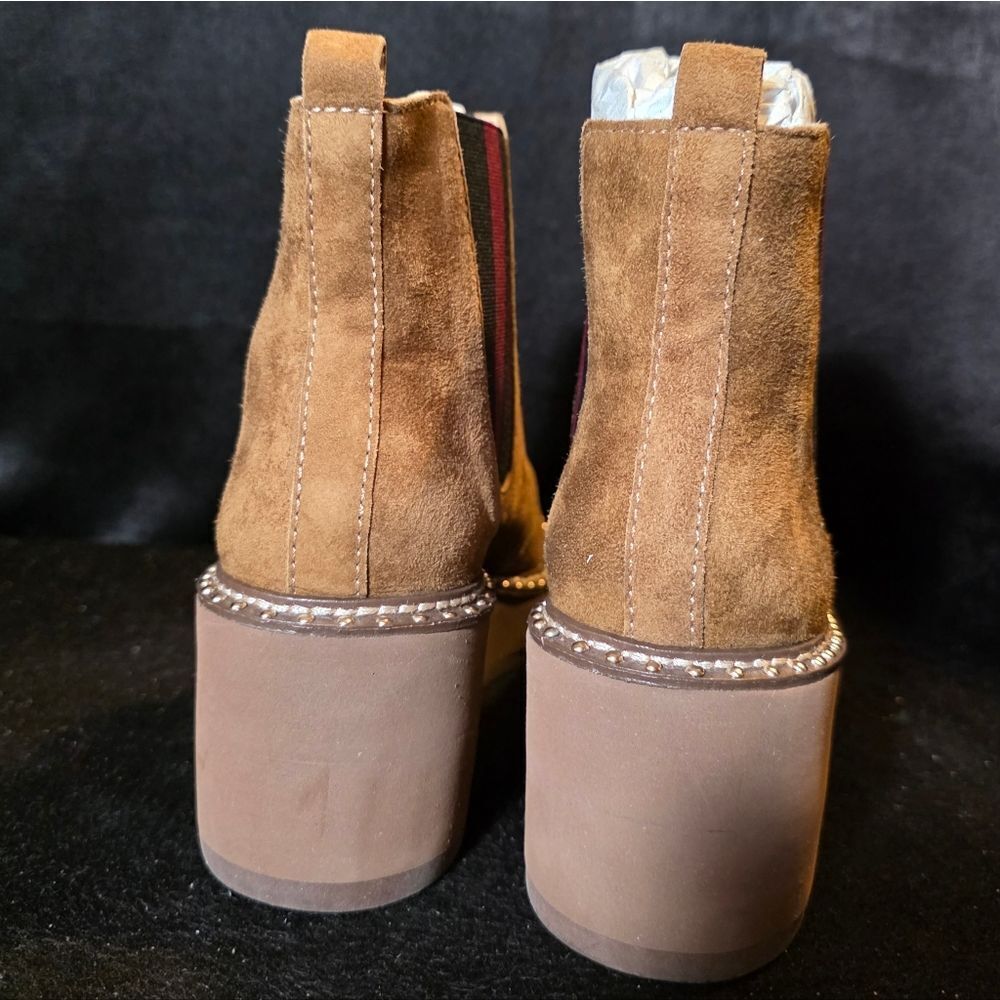 Cecelia New York Tan Ankle Boots Womens 8 - Picture 6 of 9
